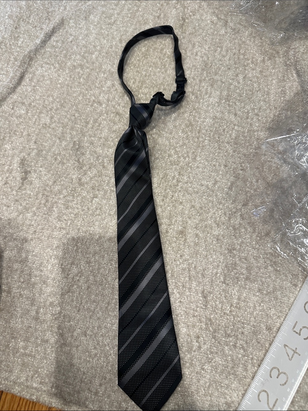 Children’s place Black Striped Necktie